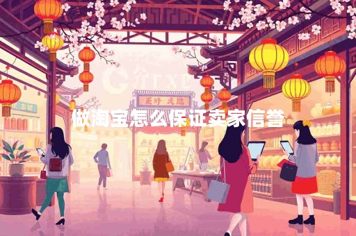 做淘宝怎么保证卖家信誉