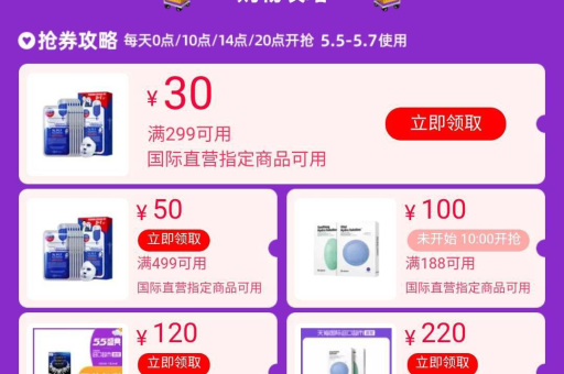 天猫国际优惠券领取方法是什么？如何快速获取优惠券？